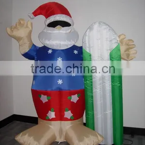 Santa Claus Figuries Inflatable 2012 thumbnail-3