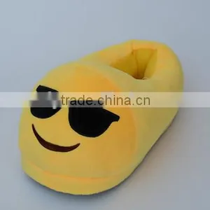 Emoji Adult Doll Shit Super Soft Cartoon Home Cotton Slippers thumbnail-3