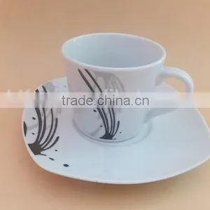 200cc Simple Coffee and Tea Set Coffee Set Porcelain Tea Cup Sets Stock thumbnail-1
