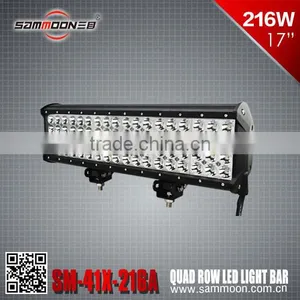 17 Inch 216w Quad Row CREE Heavy Truck LED Light Bar17 Inch 216W Quad Row LED Light Bar thumbnail-1