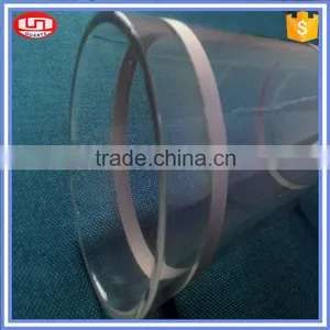 Wholesale Grinded Film Coating Quartz Glass Heating Tube thumbnail-3