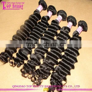 Wholesale Price 100% Human Deep Wave Hair Grade 7A Deep Wave Brazilian Human Hair thumbnail-1