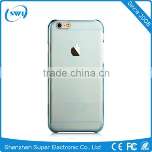 Black Flip PU Leather View Window Protector Phone Case for IPhone 6 6s 4.7 Inch thumbnail-5