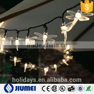 10M 100 LED Warm White Dragonfly Fairy Garden Solar Light thumbnail-1