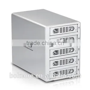 5 Bay 3.5'' HDD Enclosure, 5 Bay 3.5 External Usb 3.0 Hdd Enclosure High Quality External 3.0 3.5 External Enclosure thumbnail-1