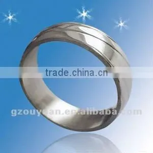 Fashion Wedding Engraved Rings,titanium Jewelry, Titanium Accessory thumbnail-1