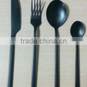 Matte Copper PVD Coating Cutley Set FDA LFGB Standard North America Market thumbnail-3