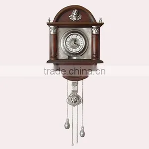 Wall Clock Wood Product Gear Clock thumbnail-1