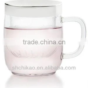 Transpanrent Borosilicate Glass Mug thumbnail-1