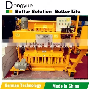 Mobile Concrete Block Machine QTM6-25 With CE Certificate Suitable for Small Business Investment thumbnail-1
