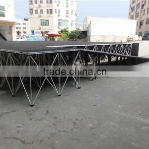 New Product! Portable Stage Platform Size 1M*1M, 1M*2M Custom Drum Riser thumbnail-4