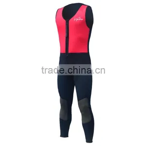 Long Steamer Sleeveless Neoprene Wet Suits thumbnail-3