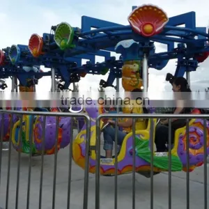 Christmas Carnival Rides New Carousel With Sea Horse for Sale thumbnail-6