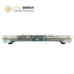 CE Certificated Electronic Led Emergency Traffic Warning Lightbar With Siren and Speaker thumbnail-4