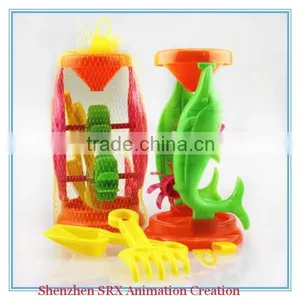 Wholesale Plastic Double Sand Wheel Beach Toy Set for Kids,mini Children Sand Beach Toy Set,colorful Sand Beach Toy Set thumbnail-2