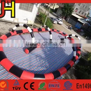 Hot Selling Customized Size Inflatable Go Karts Race Track for Toy Balls thumbnail-3