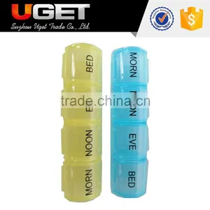 2016 Portable Custom One Day Heart Shaped Pill Box Plastic thumbnail-6