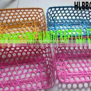 Small Bamboo Basket thumbnail-1
