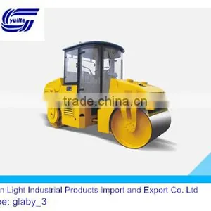 LTC6 Double Drum Mechanical Driving Hydraulic Vibrating Articulated Steering Road Roller thumbnail-1