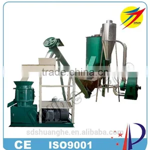 Simplified Hay Forage Feed Pellet Processing Machine Line for Cattle Farm thumbnail-1