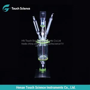 Types Glass Reactor Price With Double Jacket thumbnail-2