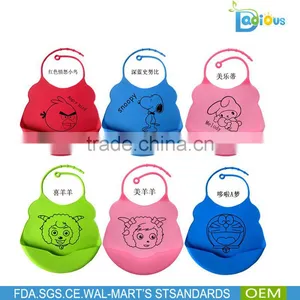 China Baby Bib Manufacturer 2016 New Arrival Cotton Bandana Baby Bib Waterproof Silicone Baby Bib thumbnail-3