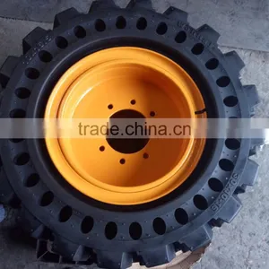 Solid Skidsteer Tires Bobcat 10-16.5 12.16.5 14x17.5 17.5-25 14.00-24 thumbnail-6