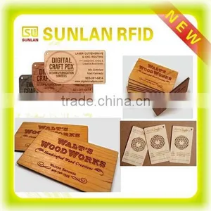 Engrave Wooden Business Card With Factory Price thumbnail-2