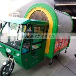 Three Wheels Electric Mobile Bbq Food Cart thumbnail-2