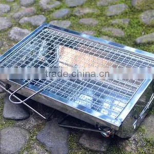 Promotional Folding Stainless Steel BBQ Grills thumbnail-4