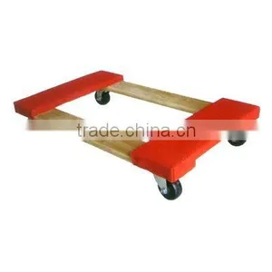 30"x18" Mover Dolly With Red Carpeted Ends thumbnail-1