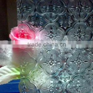 Clear Flora Patterned Glass thumbnail-1