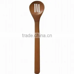Kitchen Gadget 12" Slotted Bamboo Spoon thumbnail-1