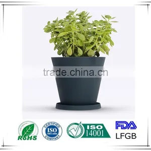 Vintage and Foldable Silicone Flower Vase,silicone Flowerpot thumbnail-1