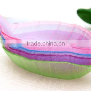 Leaf Shaped Fruit Tray, Sundries Plastic Storage Trays thumbnail-4