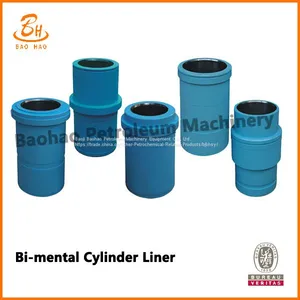 Bi-metal Mud Pump Cylinder Liner for Drilling Rig Parts thumbnail-1