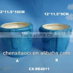 Garden Flower Pot- Eco-friendly Flower Pot- Low Price Flower Pot-China Ceramic Indoor Decorative Flower Pot thumbnail-1