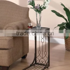 RH-GD3 Metal Living Room Sofa Side Table thumbnail-1