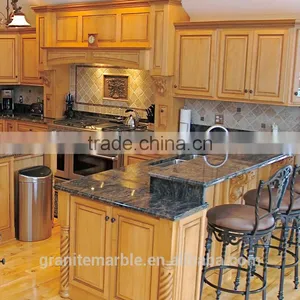 High Quality Vivid Blue Granite Countertops & Kitchen Countertops On Sale With Low Price thumbnail-1