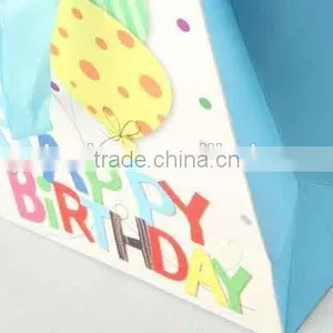 Printed Foldable Gift Bag With Balloon Pattern/ Shopping Paper Bag thumbnail-6
