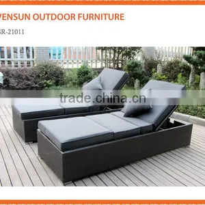 Modern Appearance and Home Furniture General Use Folding Beach Chaise Sun Lounger Chair thumbnail-1