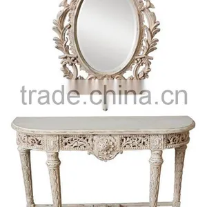 Art Deco Hand Painted Furniture Console Table For Sale thumbnail-5
