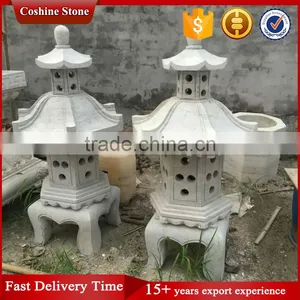 Hand-made Garden Stone Granite Lantern thumbnail-1