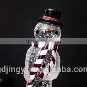 PVC Big Transparent and Black Hat of Snowman for Table Decoration thumbnail-2