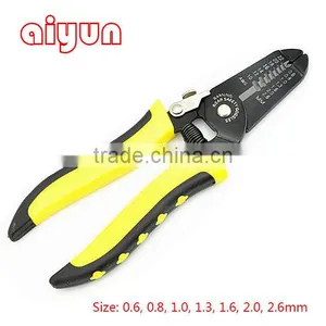 0.6-2.6mm Crimping Plier Multi Wire Stripper Crimping Tool Terminals Crimper Wire Cutter Wire Loop thumbnail-1