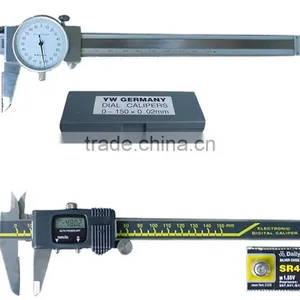 0-150mm/0-6",0-200mm/0-8",0-300mm/0-12" Vernier Caliper thumbnail-1
