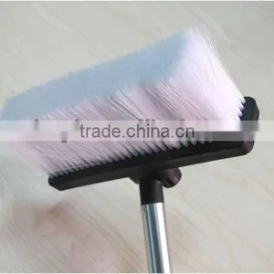 Water Fed Brush, Water Flow Through Brush, Portable Car Wash Brush, Telescopic Car Cleaning Brush thumbnail-1