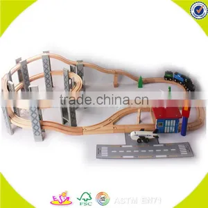 Wholesale Baby Wooden Toy Train New Design Kids Wooden Toy Train Interesting Children Wooden Toy Train W04C012 thumbnail-5