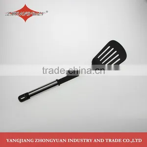 Home Utensils China Nylon Slotted Turner Kitchen Utensils With Steel Tube Handle thumbnail-2