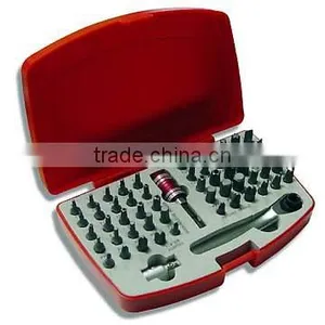 58 Piece 1/4" Driver Power Bits With Ratchet Handle Set thumbnail-1